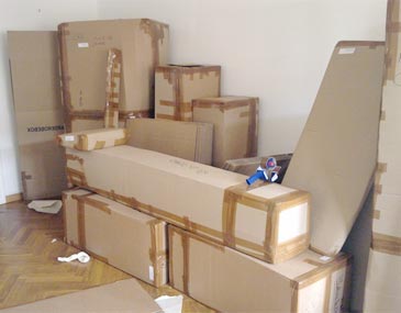 Moving boxes